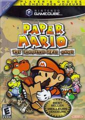 Nintendo Gamecube Paper Mario The Thousand-Year Door Player's Choice Best Seller [In Box/Case Complete]